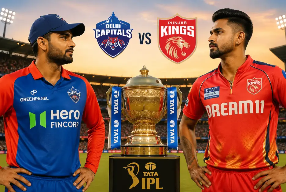 DC vs PBKS IPL 2026 match highlights and live score
