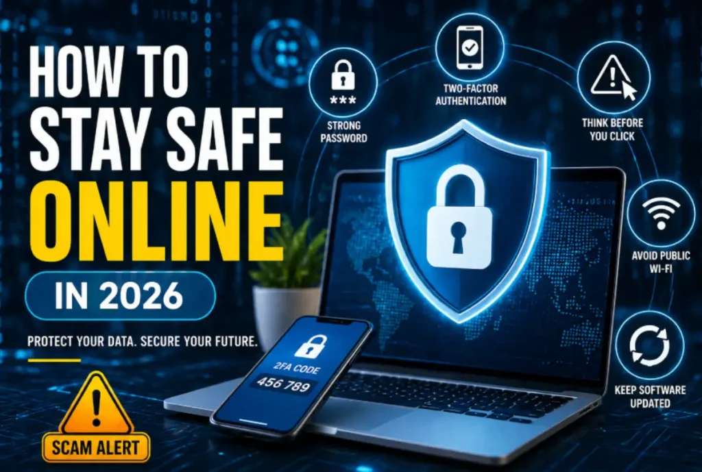 How to Stay Safe Online in 2026 (Most People Ignore These Risks)