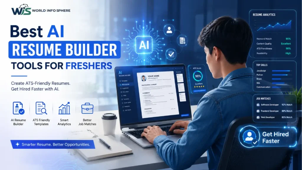 Best AI Resume Builder Tools for Freshers Creating ATS Friendly Resume Online