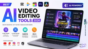 Best AI Video Editing Tools 2026 including CapCut, Runway, Descript, VEED.io and InVideo AI for YouTube Shorts and Instagram Reels