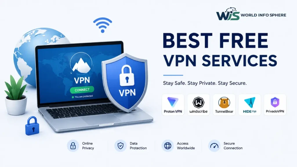 Best Free VPNs for Safe Browsing in 2026 20 Minimal featured image showing the best free VPN services for safe and secure internet browsing