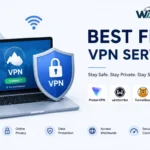Minimal featured image showing the best free VPN services for safe and secure internet browsing