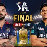 GT vs RCB IPL 2026 Final Highlights featuring Royal Challengers Bengaluru and Gujarat Titans in the IPL 2026 championship match.
