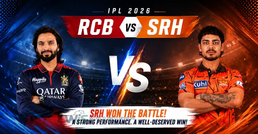 SRH vs RCB Highlights IPL 2026: Sunrisers Hyderabad Defeat RCB by Big Margin 2 SRH vs RCB IPL 2026 match highlights at Rajiv Gandhi International Stadium with Ishan Kishan leading Sunrisers Hyderabad to victory