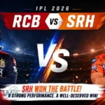 SRH vs RCB IPL 2026 match highlights at Rajiv Gandhi International Stadium with Ishan Kishan leading Sunrisers Hyderabad to victory