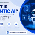 What Is Agentic AI? Illustration of autonomous AI systems and AI agents powering business automation in 2026