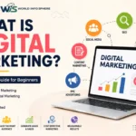 Digital marketing concepts including SEO, social media marketing, email marketing, content marketing, and online business growth strategies.