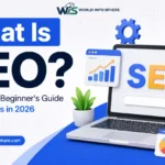 What Is SEO?complete beginner's guide showing search engine optimization concepts and Google rankings