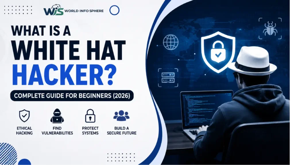 White Hat Hacker working on cybersecurity testing and ethical hacking to identify vulnerabilities and protect digital systems